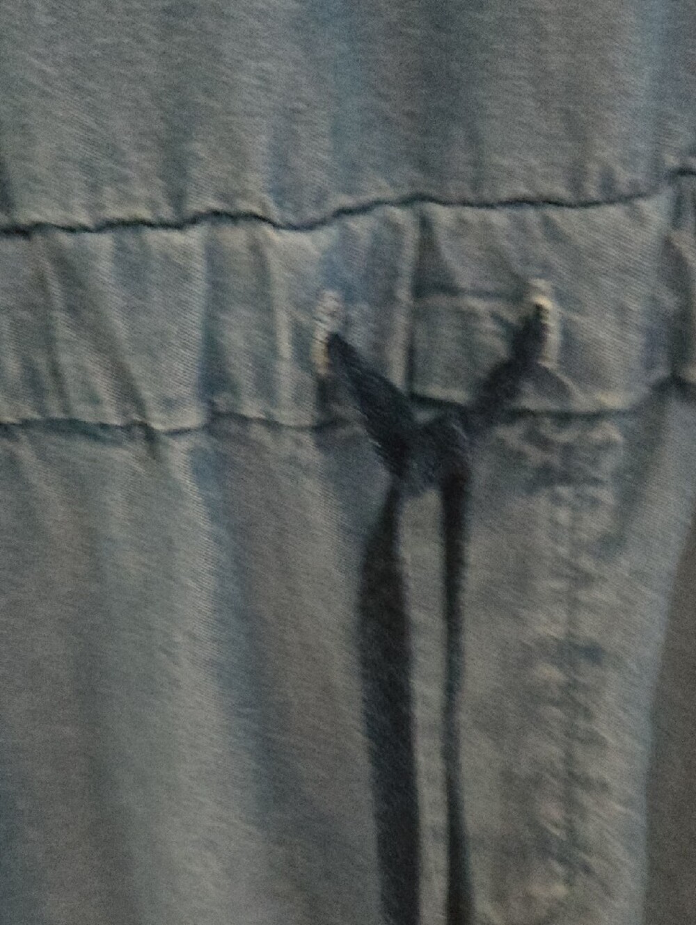 Splendid Chambray Blue Sleeveless Romper -medium - Picture 7 of 13